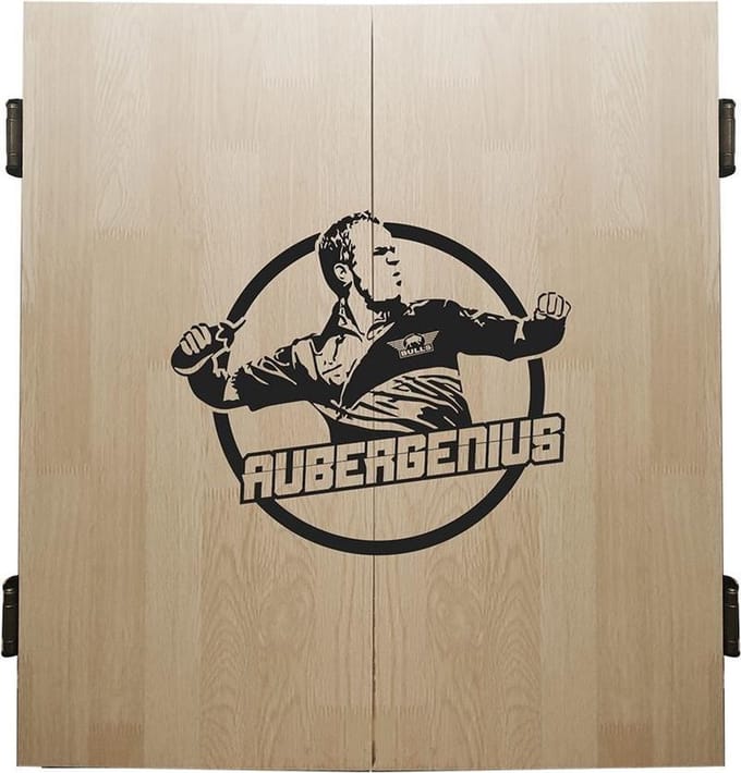 Bulls - Deluxe Dartkabinet - Light Oak