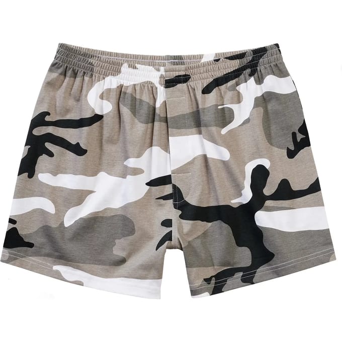 Brandit - Urban Boxershorts - M - Grijs/Zwart
