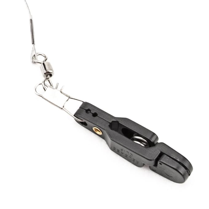 Vislijnontgrendeling Snap Release Clip Offshore Planer Downrigger Power Grip 2 pcs gray