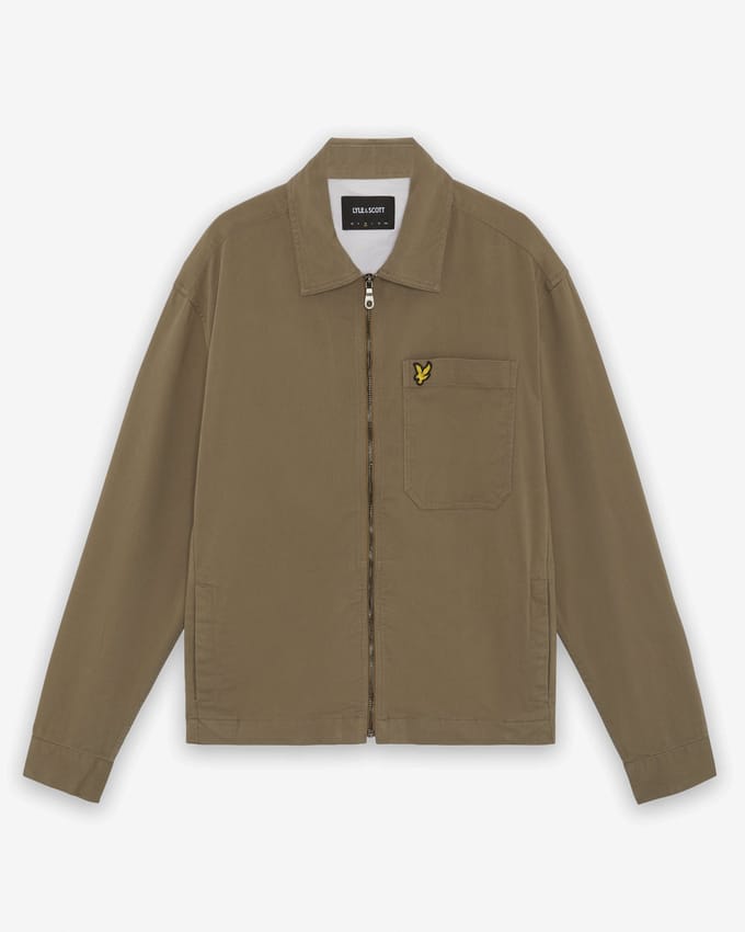 Zip-up overshirt Lyle & Scott Enzyme