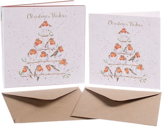 Set Wenskaarten - Holly Jolly Christmas
