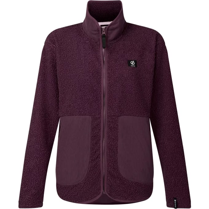 Dare2b Zephyr Fleece Met Volledige Rits Paars 38 Vrouw