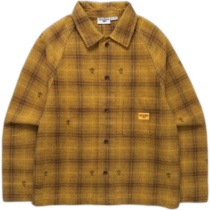 Jas Service Works Thistle Plaid Front Of House