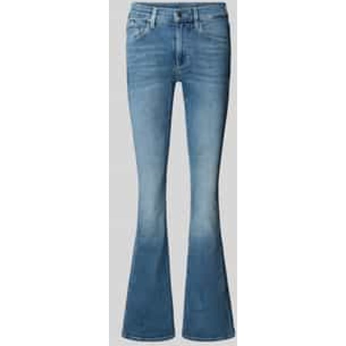 Flared jeans met 5-pocketmodel