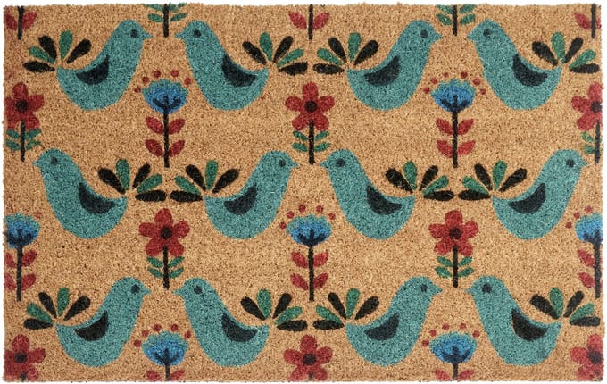 TANANA - Deurmat - Meerkleurig - 50 x 80 cm - Kokosvezel