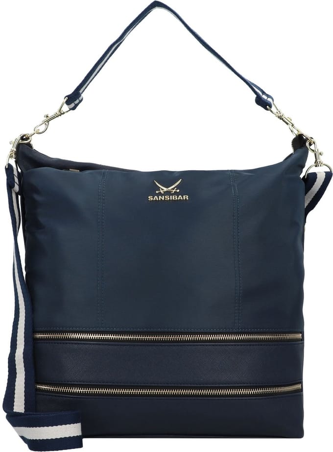 Sansibar Schoudertas Pouch Ocean Blauw