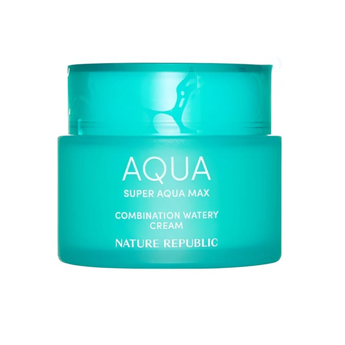 Nature Republic Super Aqua Max Waterige Crème voor Gecombineerde Huid (120ml)