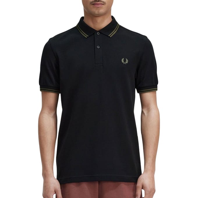 Fred Perry Twin Tipped Poloshirt Mannen - Maat S
