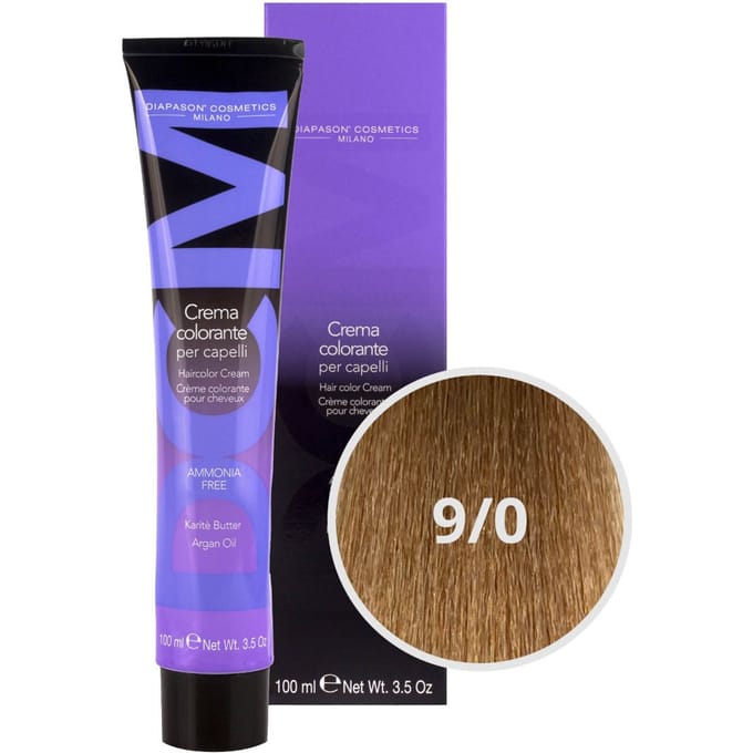 DCM Hair Color Cream Ammonia Free 9/0 Natural 100ml