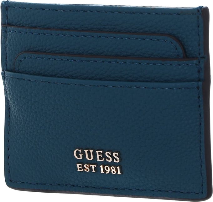 GUESS Kaarthouder Meridian SLG Card Holder Teal Petrol