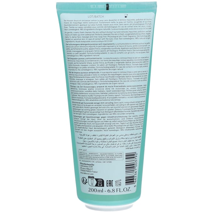 SVR Physiopure Schuimende Afspoelbare Gel voor Normale Huid 200ml