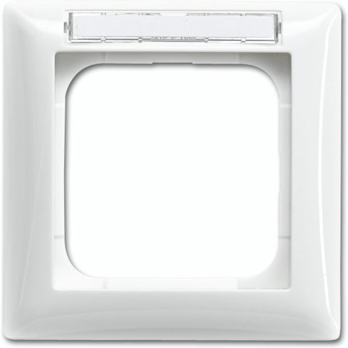 ABB Enkele Frame Afdekking Met Tekstvenster - 2CKA001754A4548