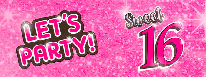 Paperdreams - Party Tape - Sweet 16 (12 m)