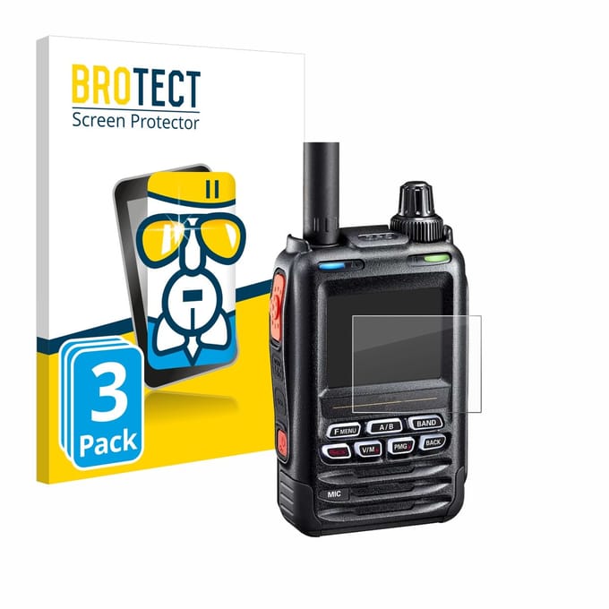 Screenprotector 3 Stuks voor Yaesu FT-5DE/DR Beschermglas transparant