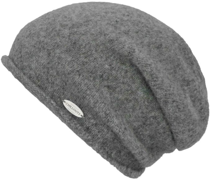 Chillouts beanie muts Lino dark grey