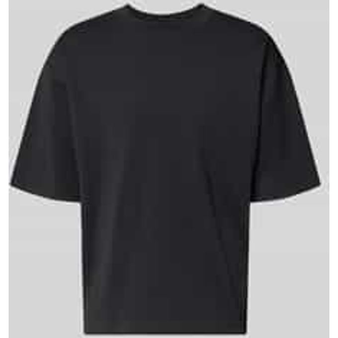 relaxed fit T-shirt met ronde hals