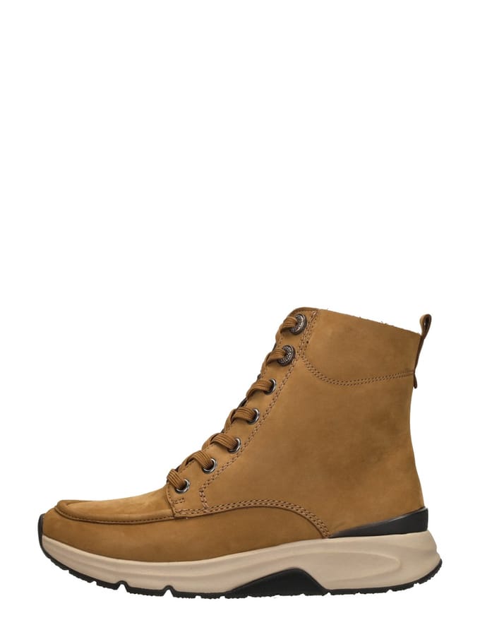 Gabor Rollingsoft Veterschoenen Hoog - taupe - Maat 5.5