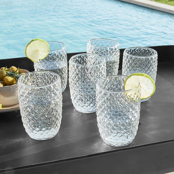 Glas set van 6 Ivorias