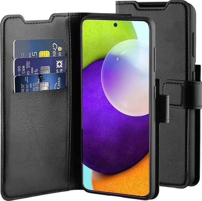 BeHello Samsung Galaxy A72 Gel Wallet Hoesje - Zwart