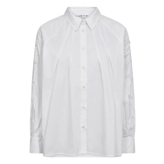 Haute L'Amitié Haute l’amitié ori button deco blouse