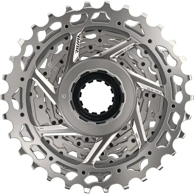 SRAM Rival AXS XG-1250 cassette zilver 12-speed