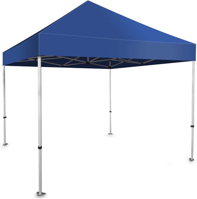 TENTDAK - VOOR EASY UP EVEREST TENT FRAME - 3X3 - BLAUW
