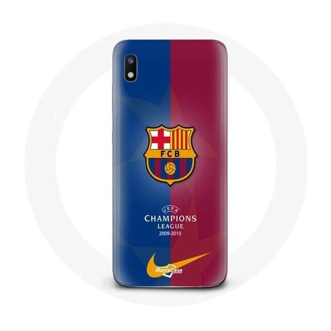 Coque pour Samsung Galaxy A10 FC Barcelone Logo Équipe de football