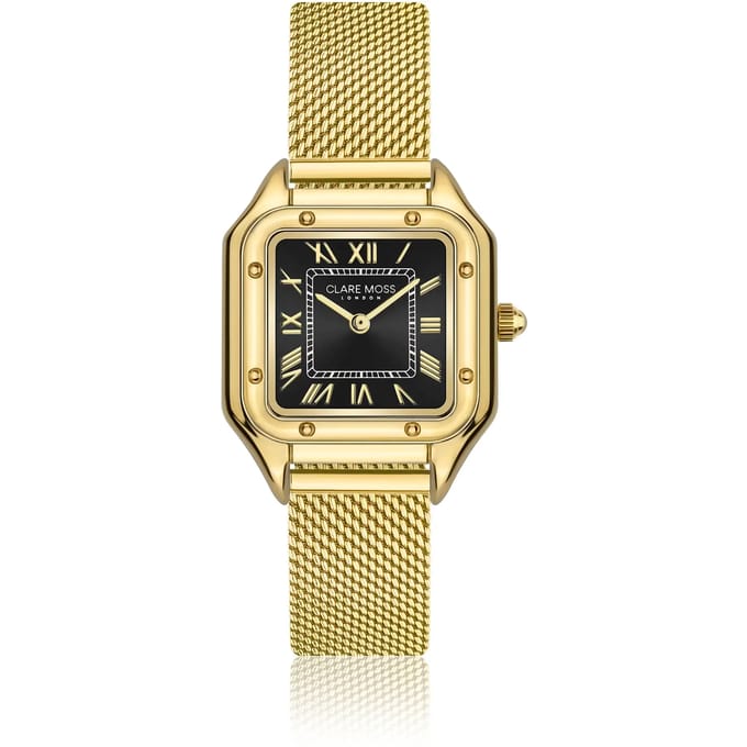 Vrouwenhorloge Clare Moss Lilac Mesh