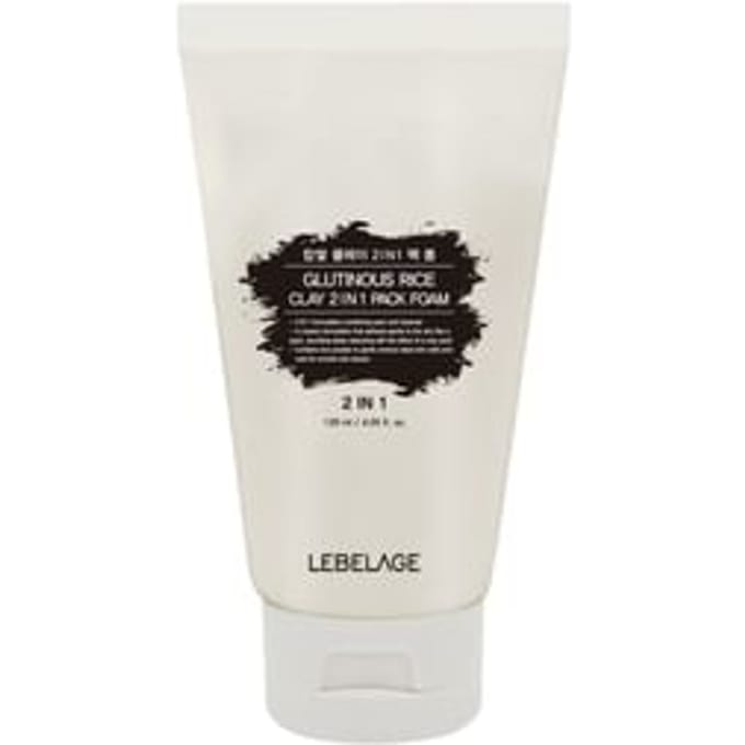 LEBELAGE - Clay 2 In 1 Pack Foam - 4 Types Glutinous Rice