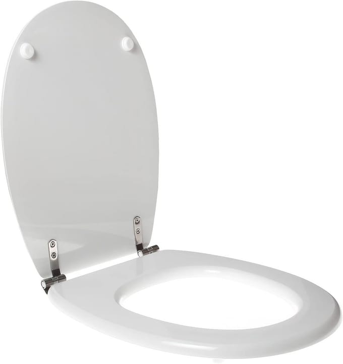 Wc-bril van Hoogwaardig Polyester voor Oude Engelse Toiletpotten - Wit