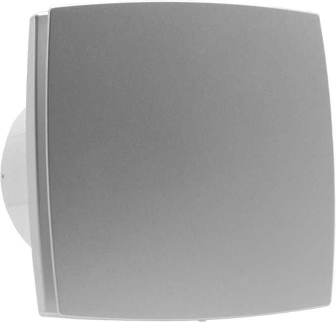 Badkamer-/ toiletventilator LD 100 aluminium