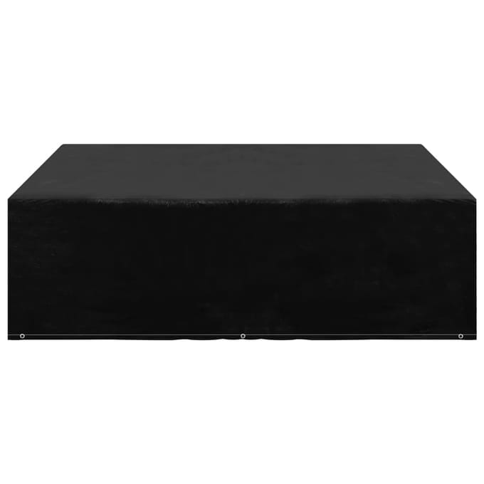 vidaXL - Tuinmeubelhoezen - 2 - st - met - 8 - oogjes - 200x200x70 - cm