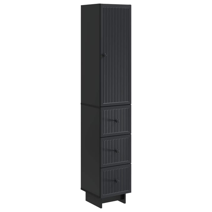 vidaXL - Kast - Set - 2 - st - Bewerkt - hout