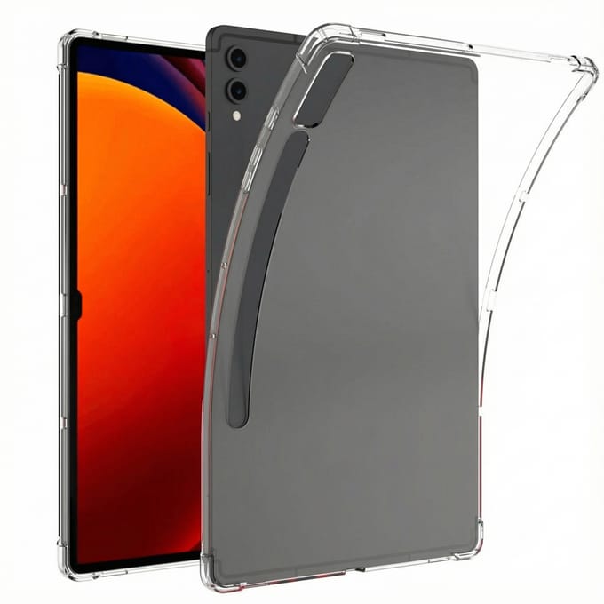 imoshion Tablet Hoes - Geschikt voor Samsung Galaxy Tab S10 Plus / Galaxy Tab S9 11.0 inch Plus - Shockproof Case tablet - Transparant