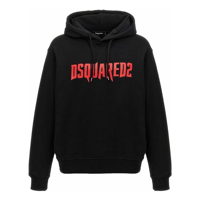 Dsquared2 Horror Logo Zwarte Hoodie