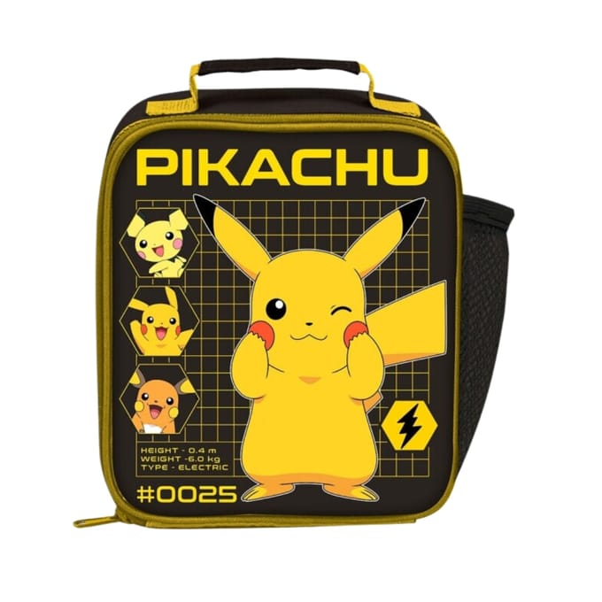 Lunchzak Kids Licensing Pokemon Pikachu