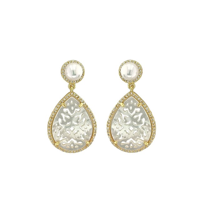 Spark 70583012- Cleopetra pearl oorstekers