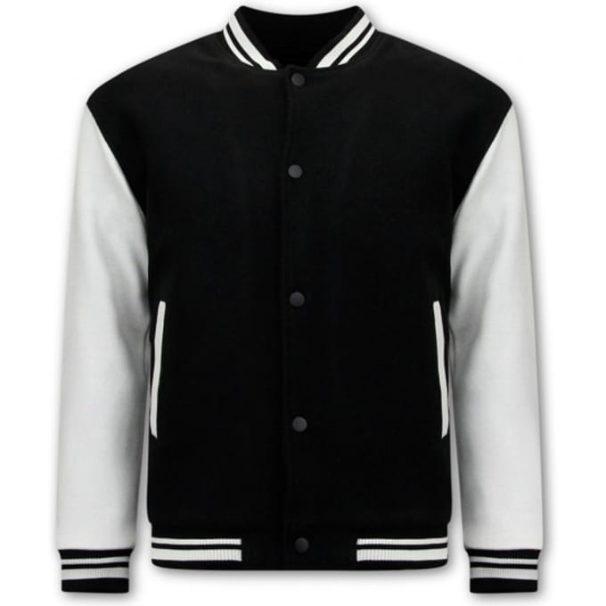 Baseball Jacket Classic - Zwart