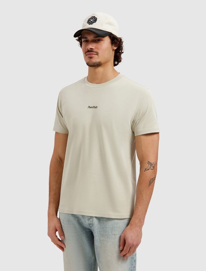 Pure Path T-shirt Bold Emblem Sand  2XL