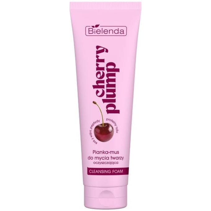 Bielenda CHERRY PLUMP Cleansing Face Wash Foam-Mousse 130 ml