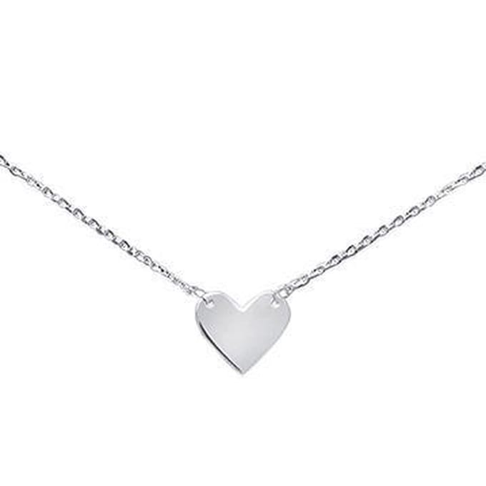 Blinx Jewels Zilveren Hanger Hartje  incl. Ketting