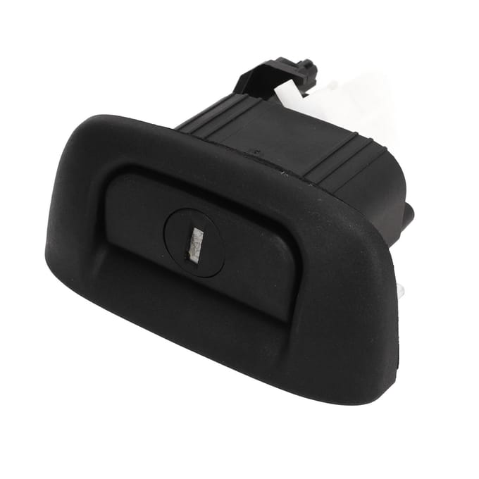Achterklep Kofferbak Slot met 2 Sleutels Weerbestendig 7700431773 Zwart Vervanging voor Platina black