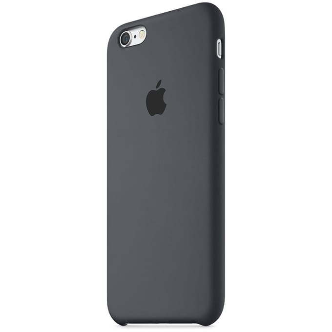 Silicone Backcover voor de Apple iPhone 6 / 6s - Charcoal Grey