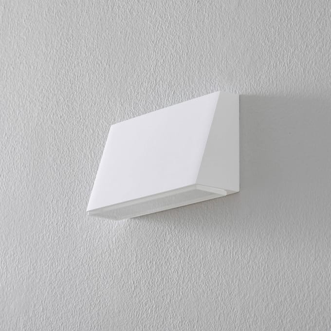 Bega 50071 Wandlamp trapezium 3000K 18cm wit 770lm