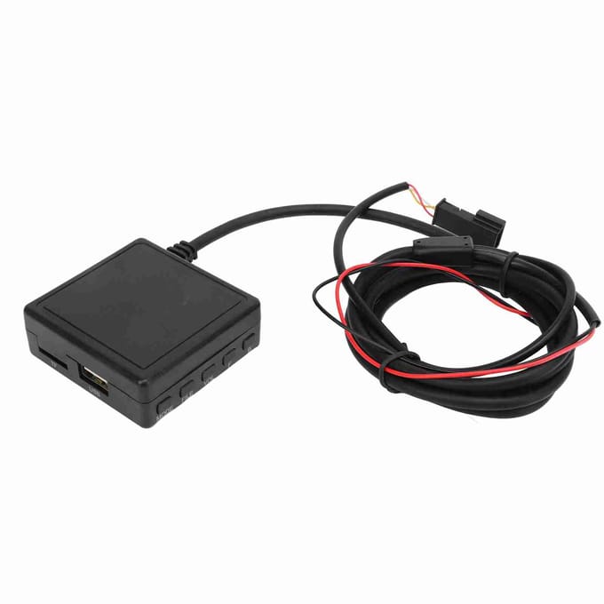 Adaptateur Bluetooth Entrée AUX Amplificateur Réduction du Bruit pour E46 E39 E53 BM54 E39 E46 E53 X5 black
