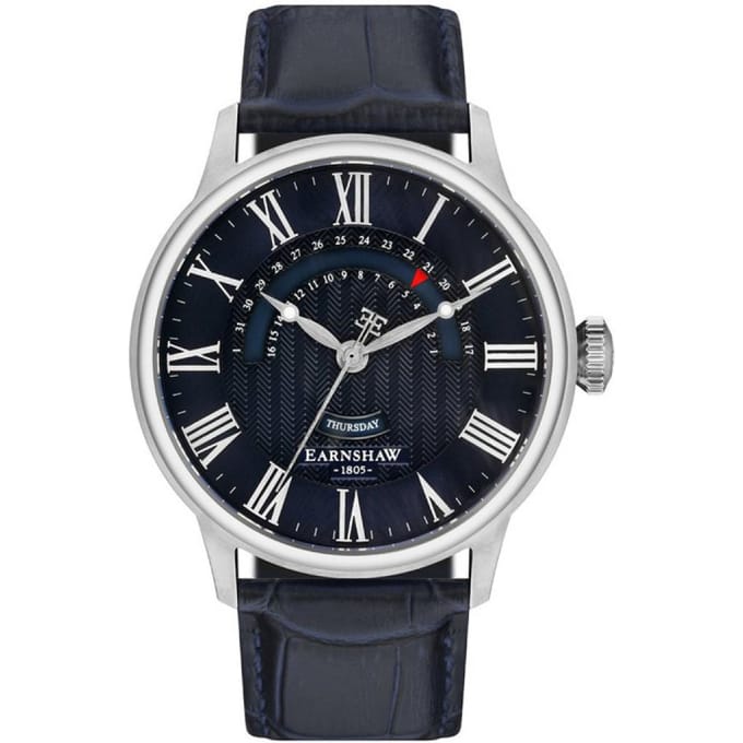 Thomas Earnshaw Cornwall Retrograde Register Day Date | ES-8077-05