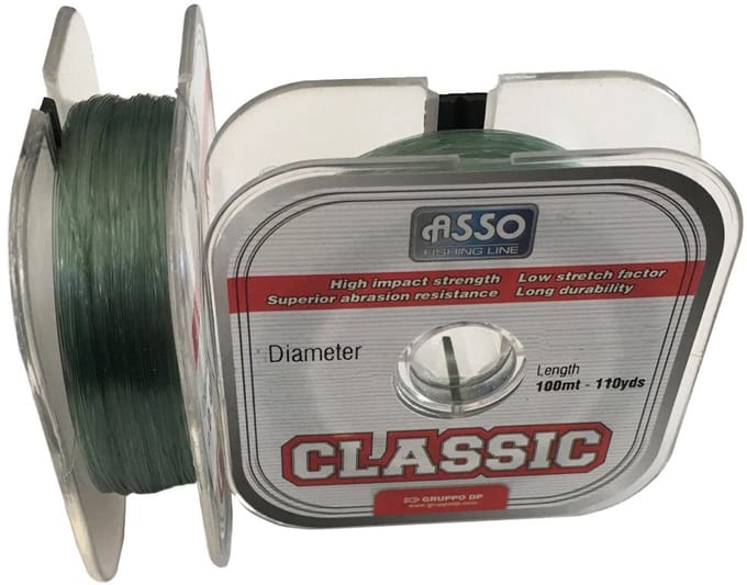 Asso Classic 100 M Monofilament Zilver 1.00 mm