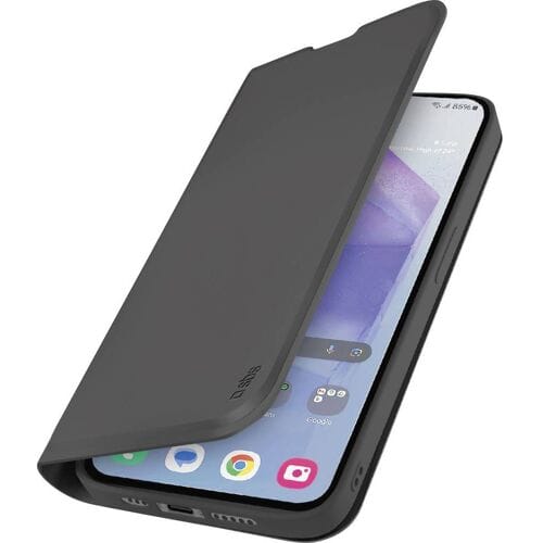 SBS Book Wallet Lite Case for Samsung Galaxy A55 - Black