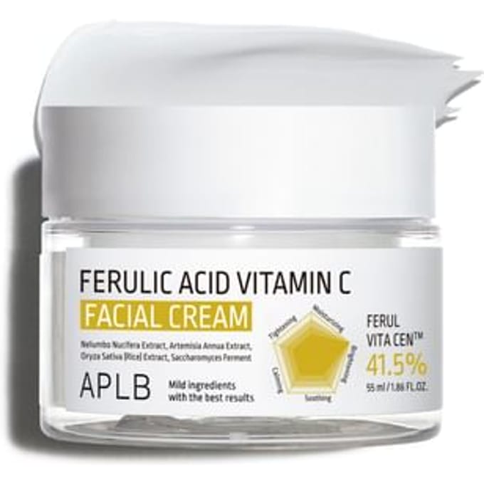 APLB, Gezichtscreme met Ferulinezuur en Vitamine C, 55ml (1,86 fl oz) white