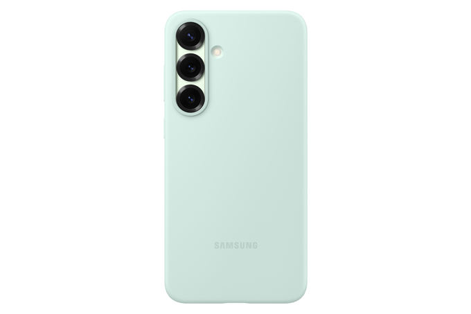 Originele Silicone Backcover voor de Samsung Galaxy S25 Plus - Mint